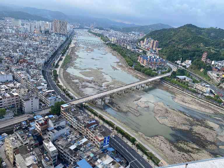 福鼎104国道流美大桥旧桥拆除工程正式启动