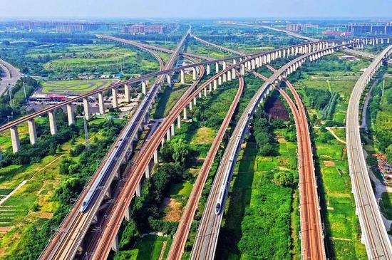 中国高铁营业里程突破5万公里 包银高铁等多条新线密集开通(图3)