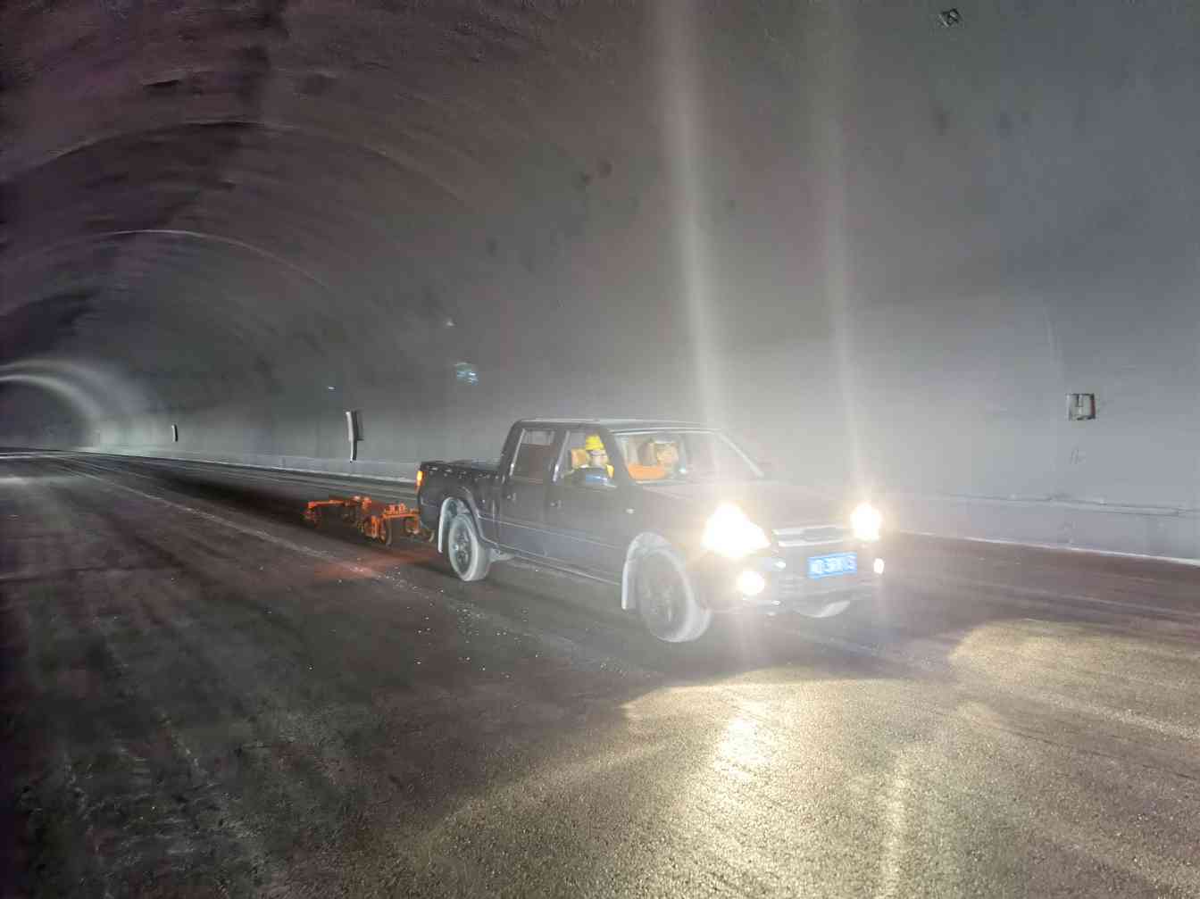 海沧疏芦项目AC-16C改性沥青混凝土中面层试验段顺利完成(图11)