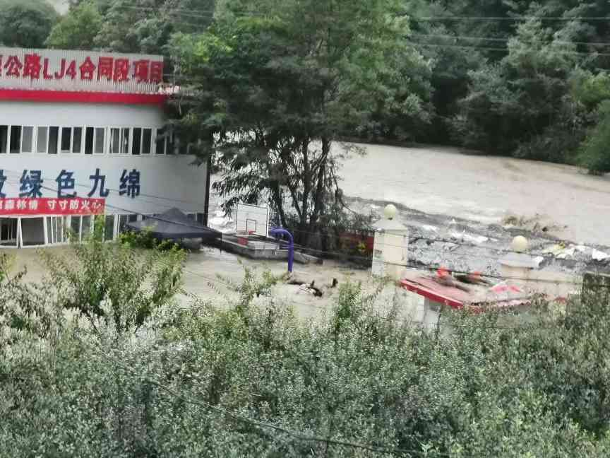 四川九寨沟遭遇特大洪水袭击 项目工程遭受重创损失惨重