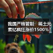 我国严格管制：稀土元素钇疯狂涨价1500％！没它造不了芯片（图1）
