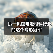 扒一扒锂电池材料行业的这个隐形冠军(图3) 扒一扒锂电池材料行业的这个隐形冠军(图3)