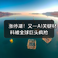 涨停潮!又一AI关键材料被全球巨头疯抢(图1) 涨停潮!又一AI关键材料被全球巨头疯抢(图1)