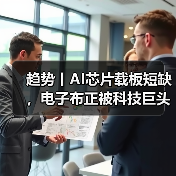 趋势丨AI芯片载板短缺，电子布正被科技巨头竞相采购（图1）
