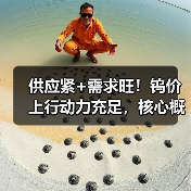 供应紧+需求旺!钨价上行动力充足,核心概念股年内股价已翻倍(图4) 供应紧+需求旺!钨价上行动力充足,核心概念股年内股价已翻倍(图4)