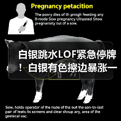 白银跳水LOF紧急停牌！白银有色擦边暴涨一个月（图1）