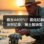 暴涨4400%！氧化钇疯涨创纪录，稀土板块集体躁动（图2）