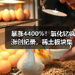 暴涨4400%！氧化钇疯涨创纪录，稀土板块集体躁动（图1）