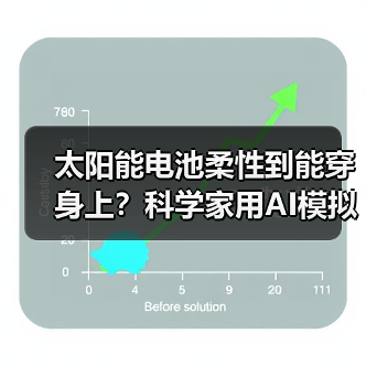 太阳能电池柔性到能穿身上？科学家用AI模拟出科幻太阳能材料（图2）