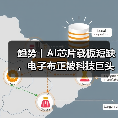 趋势丨AI芯片载板短缺,电子布正被科技巨头竞相采购(图2) 趋势丨AI芯片载板短缺,电子布正被科技巨头竞相采购(图2)