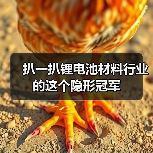 扒一扒锂电池材料行业的这个隐形冠军（图1）