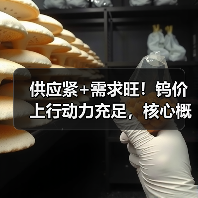 供应紧+需求旺！钨价上行动力充足，核心概念股年内股价已翻倍（图1）
