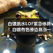 白银跳水LOF紧急停牌!白银有色擦边暴涨一个月(图2) 白银跳水LOF紧急停牌!白银有色擦边暴涨一个月(图2)