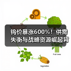 钨价暴涨600%！供需失衡与战略资源崛起背后的真相（图1）