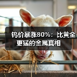 钨价暴涨80%:比黄金更猛的金属真相(图1) 钨价暴涨80%:比黄金更猛的金属真相(图1)