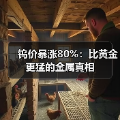 钨价暴涨80%:比黄金更猛的金属真相(图2) 钨价暴涨80%:比黄金更猛的金属真相(图2)