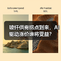 玻纤供需拐点到来,AI驱动涨价谁将受益?(图2) 玻纤供需拐点到来,AI驱动涨价谁将受益?(图2)