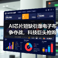 AI芯片短缺引爆电子布争夺战，科技巨头抢购特种材料（图1）