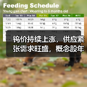 钨价持续上涨，供应紧张需求旺盛，概念股年内翻倍（图1）