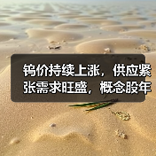 钨价持续上涨，供应紧张需求旺盛，概念股年内翻倍（图2）