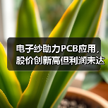 电子纱助力PCB应用，股价创新高但利润未达巅峰（图3）