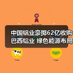 中国铝业豪掷62亿收购巴西铝业 绿色能源布局引热议（图1）