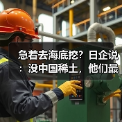 急着去海底挖?日企说:没中国稀土,他们最多撑3-6个月(图1) 急着去海底挖?日企说:没中国稀土,他们最多撑3-6个月(图1)