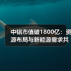 中铝市值破1800亿:资源布局与新能源需求共振(图2) 中铝市值破1800亿:资源布局与新能源需求共振(图2)