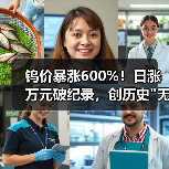 钨价暴涨600%!日涨万元破纪录,创历史 钨价暴涨600%!日涨万元破纪录,创历史