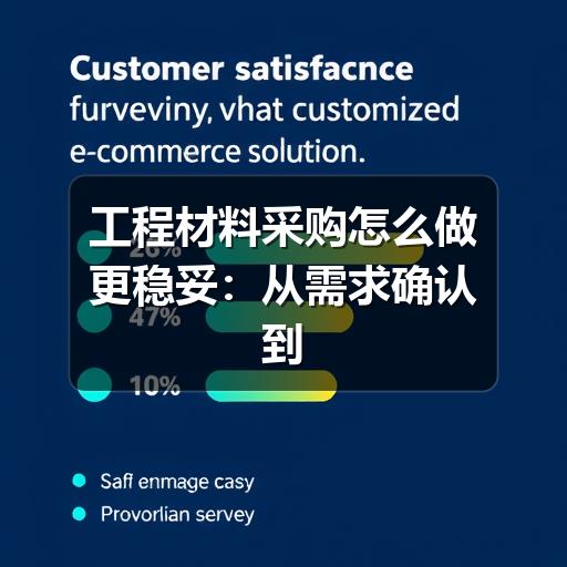 工程材料采购怎么做更稳妥:从需求确认到验收管理的实用指南(图2) 工程材料采购怎么做更稳妥:从需求确认到验收管理的实用指南