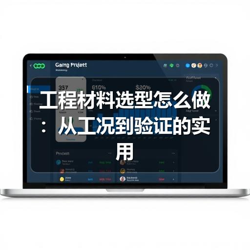 工程材料选型怎么做:从工况到验证的实用指南(图2) 工程材料选型怎么做:从工况到验证的实用指南