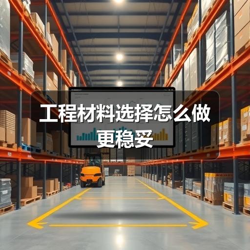 工程材料选择怎么做更稳妥