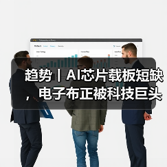 趋势丨AI芯片载板短缺,电子布正被科技巨头竞相采购(图4) 趋势丨AI芯片载板短缺,电子布正被科技巨头竞相采购(图4)