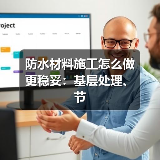 防水材料施工怎么做更稳妥:基层处理、节点加强与验收要点(图1) 防水材料施工怎么做更稳妥:基层处理、节点加强与验收要点