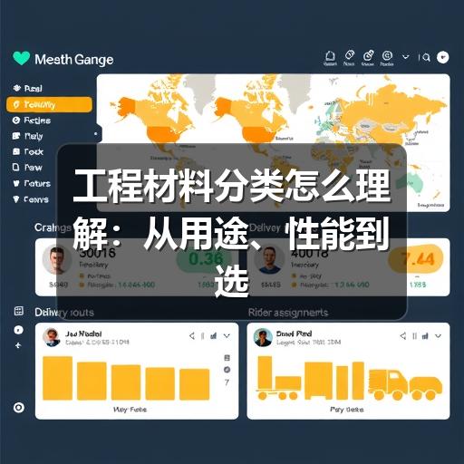 工程材料分类怎么理解:从用途、性能到选型的实用梳理(图1) 工程材料分类怎么理解:从用途、性能到选型的实用梳理