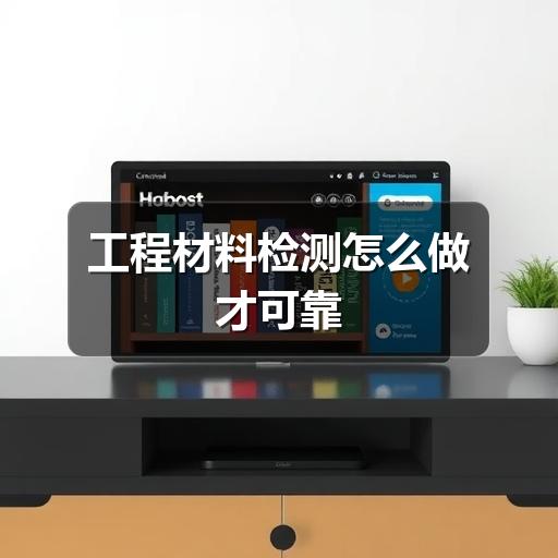 工程材料检测怎么做才可靠(图1) 工程材料检测怎么做才可靠