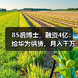 85后博士,融资4亿:给华为供货,月入千万(图2) 85后博士,融资4亿:给华为供货,月入千万(图2)