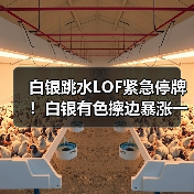 白银跳水LOF紧急停牌!白银有色擦边暴涨一个月(图2) 白银跳水LOF紧急停牌!白银有色擦边暴涨一个月(图2)