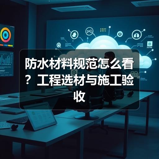 防水材料规范如何正确应用?关键步骤解析(图2) 防水材料规范怎么看?工程选材与施工验收要点