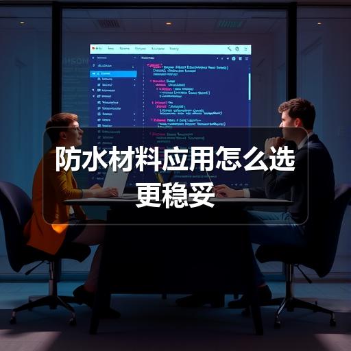 防水材料如何选?场景应用与施工避坑指南(图2) 防水材料应用怎么选更稳妥