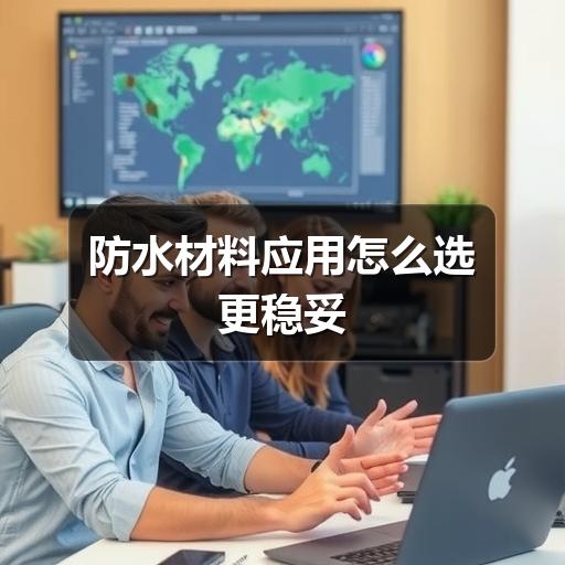 防水材料如何选?场景应用与施工避坑指南(图3) 防水材料应用怎么选更稳妥