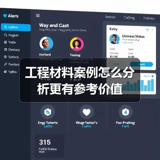 工程材料案例怎么分析?掌握这些关键点提升参考价值(图2) 工程材料案例怎么分析更有参考价值