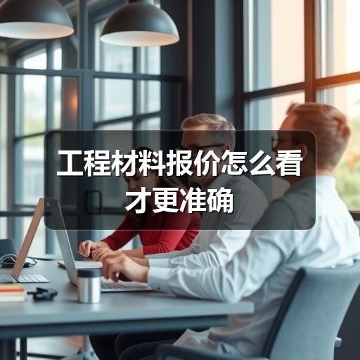 工程材料报价怎么看才更准确