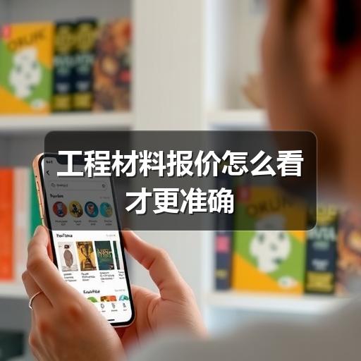 工程材料报价怎么看才更准确