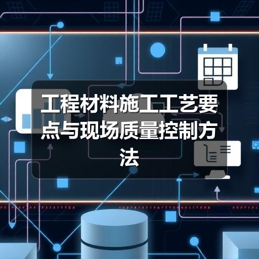 工程材料施工工艺怎么选?现场管理全攻略(图3) 工程材料施工工艺要点与现场质量控制方法