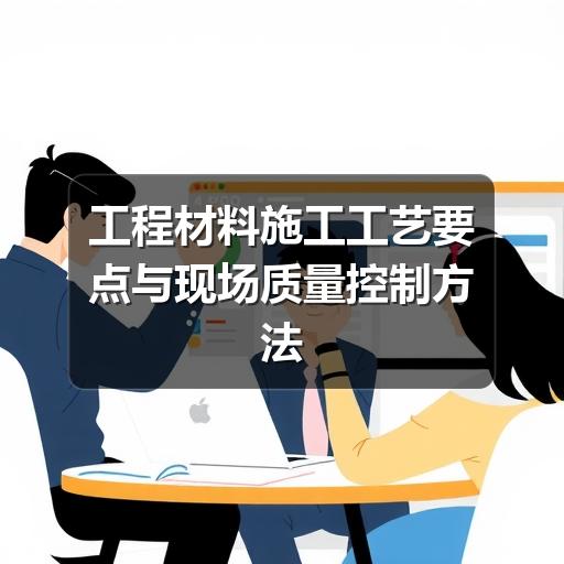 工程材料施工工艺怎么选?现场管理全攻略(图1) 工程材料施工工艺要点与现场质量控制方法