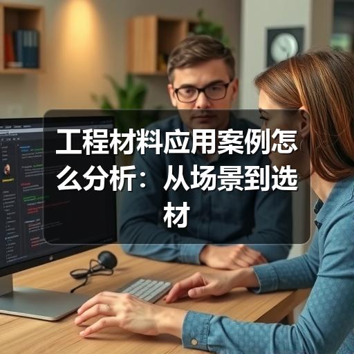 工程材料应用案例怎么分析：从场景到选材的实用思路