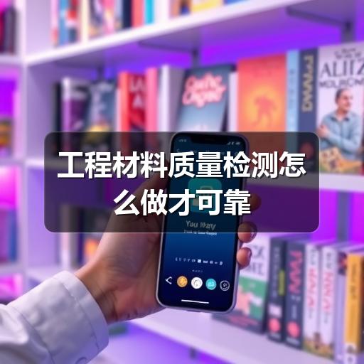 工程材料检测怎么做?这些要点必须掌握!(图3) 工程材料质量检测怎么做才可靠