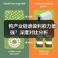 钨产业链谁盈利能力最强?深度对比分析(图2) 钨产业链谁盈利能力最强?深度对比分析(图2)