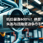 钨价暴涨600%！供需失衡与战略资源争夺引领产业链分野（图1）